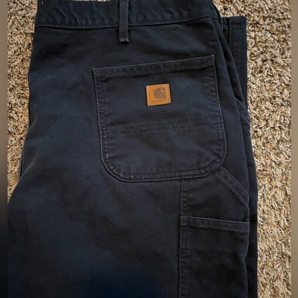 Navy blue Carhartt jeans